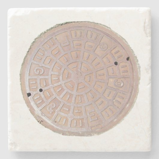 Untersetzer aus Stein (Vorderseite)