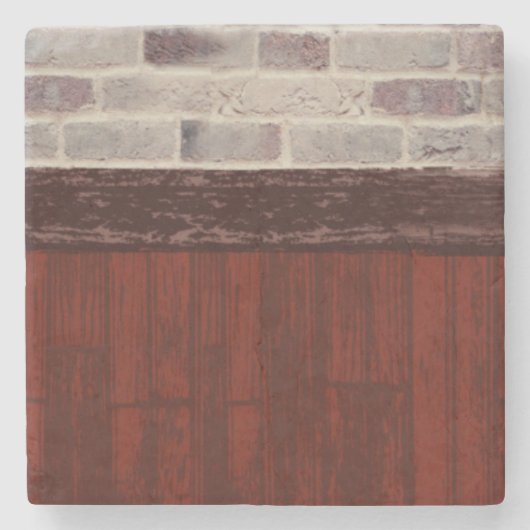 Untersetzer aus Stein und Holz (Vorderseite)