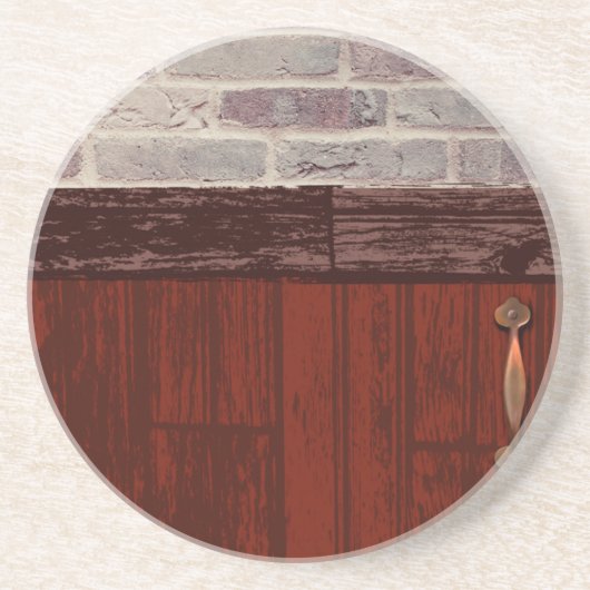 Untersetzer aus Stein und Holz (Vorne)