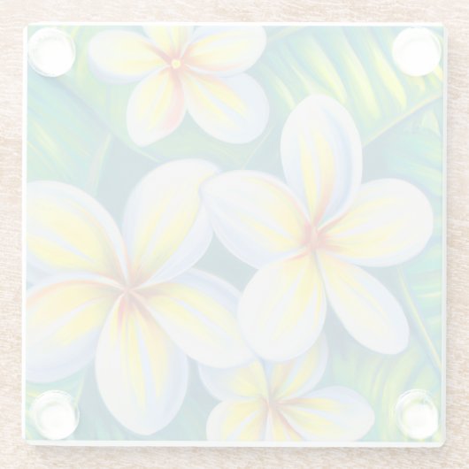 Untersetzer aus Tropenglas (Rückseite)