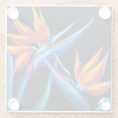 Untersetzer aus Tropenglas (Rückseite)