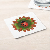 Untersetzer aus viereckigem Papier mit einzigartig (angewinkelt)