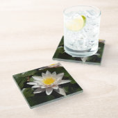 Untersetzer aus Wasserlilie (Schrägansicht)