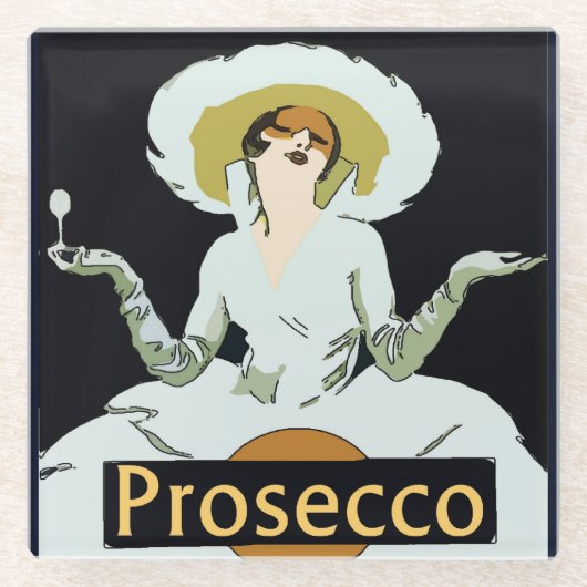 Untersetzer aus Weinglas (Vorderseite)