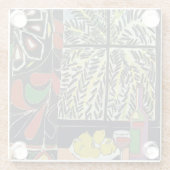 Untersetzer aus Weinglas (Rückseite)