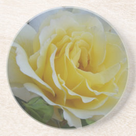 Untersetzer aus Weiß und Gelb