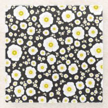 Untersetzer aus weißem Pfefferglas