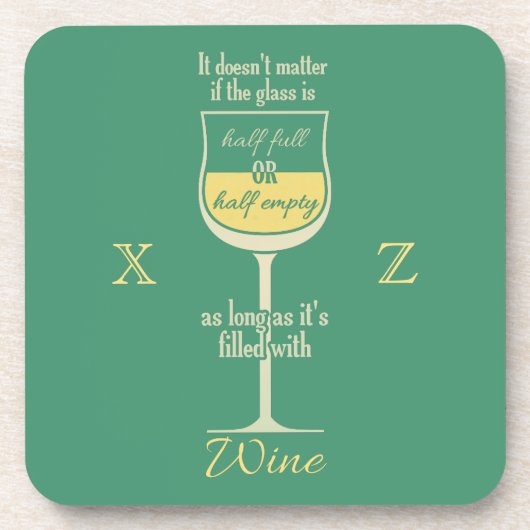 Untersetzer aus Weißglas (Vorderseite)