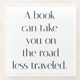 Untersetzer aus weniger gefahrenem Glas