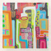 Untersetzer aus Werksglas (Vorderseite)