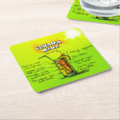 Untersetzer Bahama Mutter-Cocktail Recipe Custom (angewinkelt)