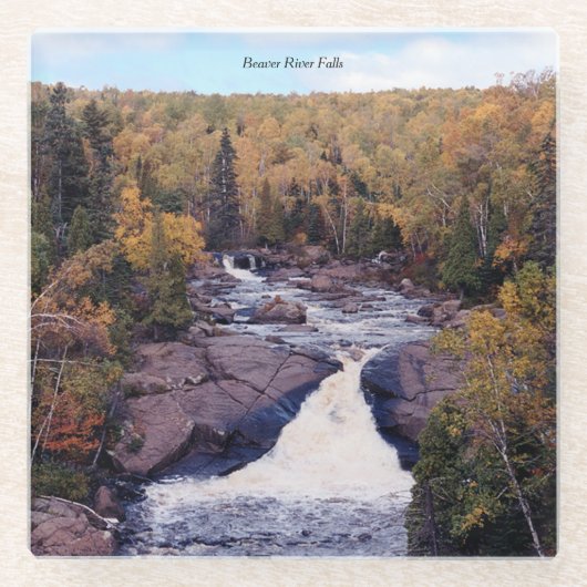 Untersetzer Beaver River Falls (Vorderseite)