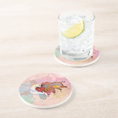 Untersetzer Bison Sandstone bemalt (Seite)