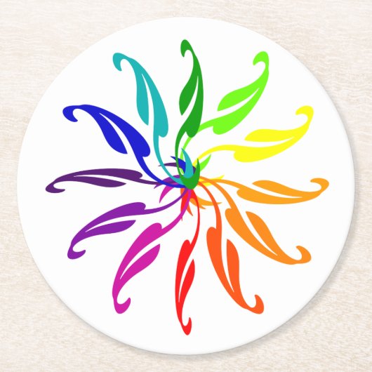 Untersetzer - Blätter für das Farbrad (Vorderseite)