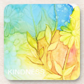 Untersetzer "Blume Tinte 3" (Vorderseite)