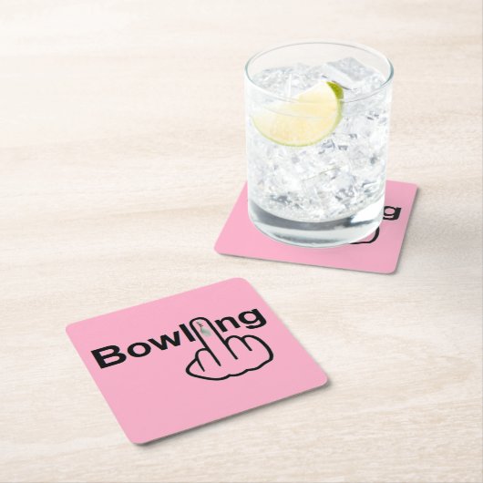 Untersetzer Bowling Gedreht (Vor Ort)