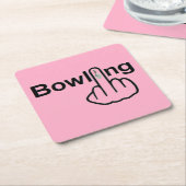 Untersetzer Bowling Gedreht (angewinkelt)