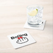 Untersetzer Boxing Gedreht (Vor Ort)