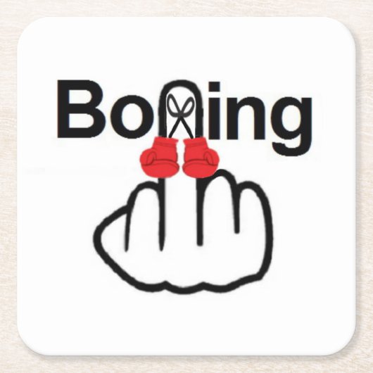 Untersetzer Boxing Gedreht (Vorderseite)