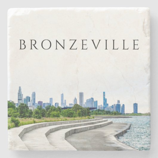Untersetzer Bronzeville Chicago (Vorderseite)