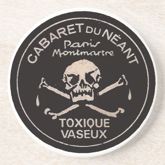 Untersetzer Cabaret du Néant (Vorne)