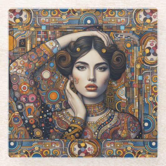 Untersetzer "Celestial Caress" (Vorderseite)