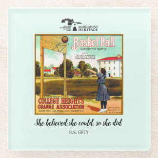 Untersetzer - Claremont-Fruchtkäseretikett