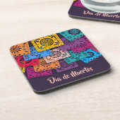 Untersetzer Colorful Dia de Muertos Banners | (Linke Seite)