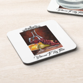 Untersetzer Cork Zurück - Willkommen in meinem Tis