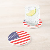 Untersetzer der amerikanischen Flagge (Seite)
