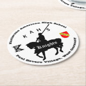 Untersetzer der Amerikanischen Hochschule Karlsruh (Angewinkelt)