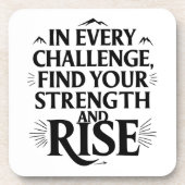 Untersetzer der Challenge-Festigkeit (Vorderseite)