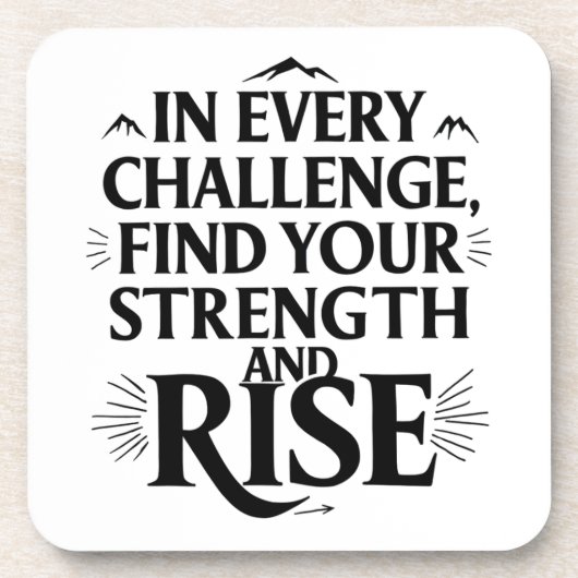 Untersetzer der Challenge-Festigkeit (Vorderseite)