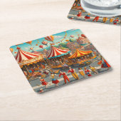 Untersetzer der Circus Parade (angewinkelt)