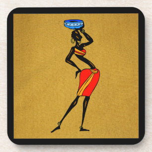 Untersetzer der Frauen in Afrika