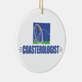 Untersetzer der Funny Roller Keramikornament (Rechts)