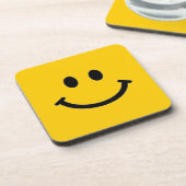 Untersetzer der Gesichtshälfte - Quadrat (benutzer (Linke Seite)