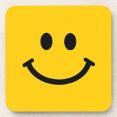 Untersetzer der Gesichtshälfte - Quadrat (benutzer (Vorderseite)