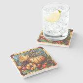 Untersetzer der Glashütte Herbst (Seitenansicht)