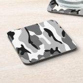 Untersetzer der grauen und schwarzen Camouflage (Linke Seite)
