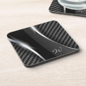 Untersetzer der Kohlenstoff-Faser-3 (Linke Seite)