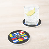 Untersetzer der Meeresflaggen (Seite)