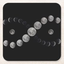 Untersetzer der Mondphase