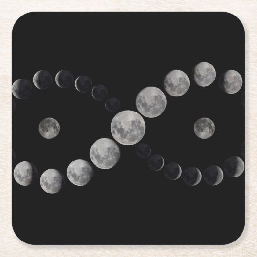 Untersetzer der Mondphase (Vorderseite)