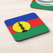 Untersetzer der Neukaledonienflagge (Linke Seite)