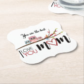 Untersetzer der Pappe „mother's day " (angewinkelt)