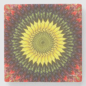 Untersetzer der Sonnenblumenernte (Vorderseite)