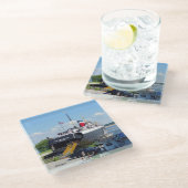 Untersetzer der Stadt Milwaukee (Schrägansicht)