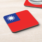Untersetzer der taiwanesischen Flagge (Linke Seite)