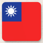 Untersetzer der taiwanesischen Flagge (Vorderseite)